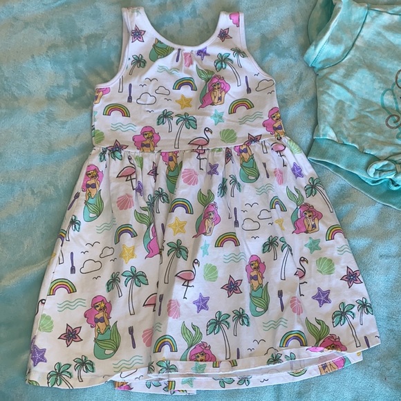 Disney store, Ariel dress with T-shirt cover - Picture 2 of 6